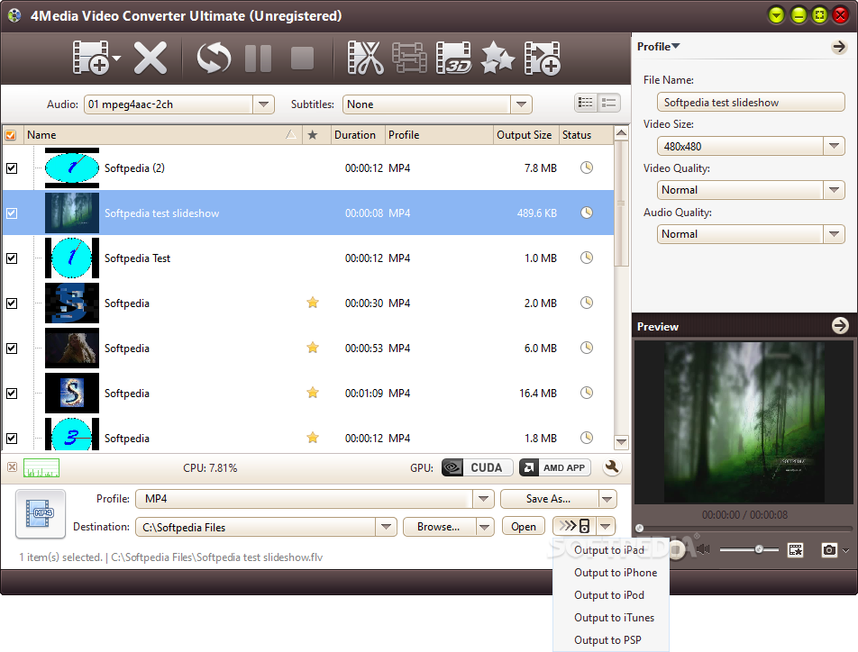 4media Video Converter For Mac